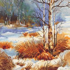 Схема вышивки «осень»