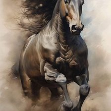 Схема вышивки «Свободный как  ветер»