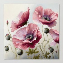 Схема вышивки «цветы»