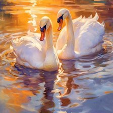 Схема вышивки «Романтический вечер»