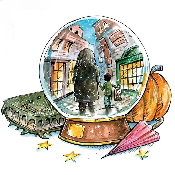 Хагрид - гарри поттер - оригинал