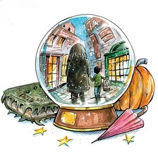 Схема вышивки «Хагрид»