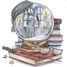 Схема вышивки «Дамблдор»