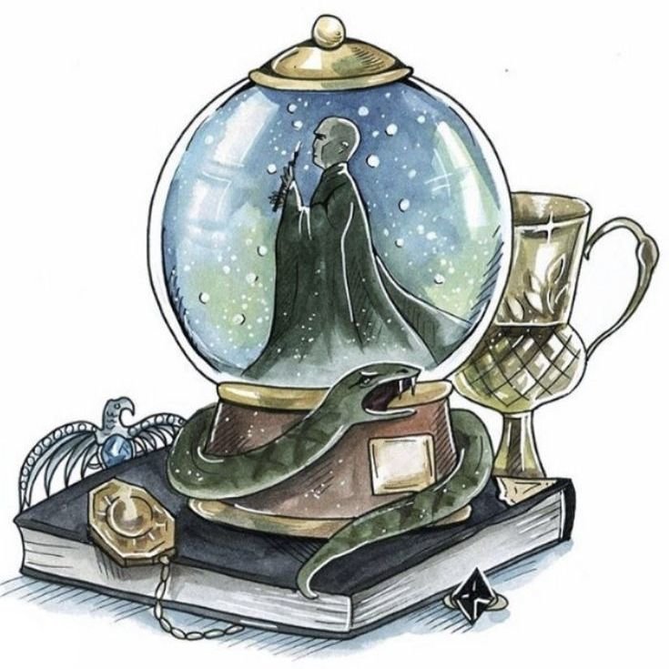 Тот кого нельзя называть - гарри поттер - оригинал