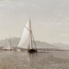 Схема вышивки «Парусник»