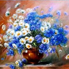 Схема вышивки «Букет»