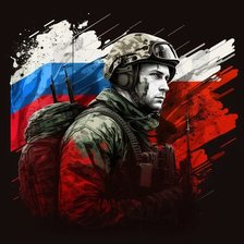 Схема вышивки «Солдат»