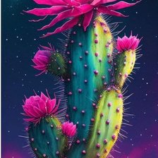 Схема вышивки «Cactus»