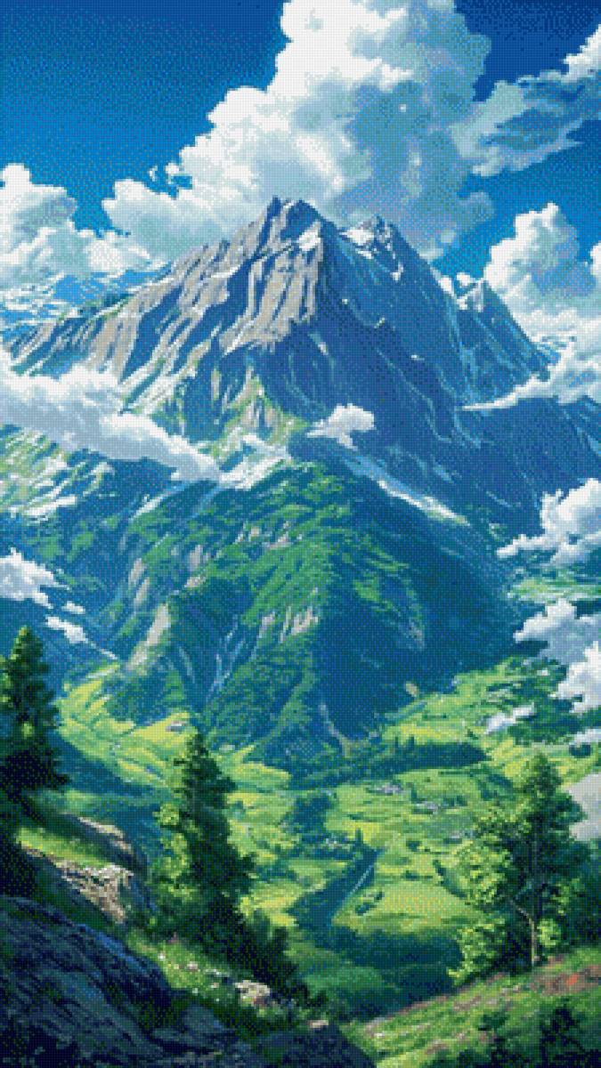 Горы - горы - предпросмотр