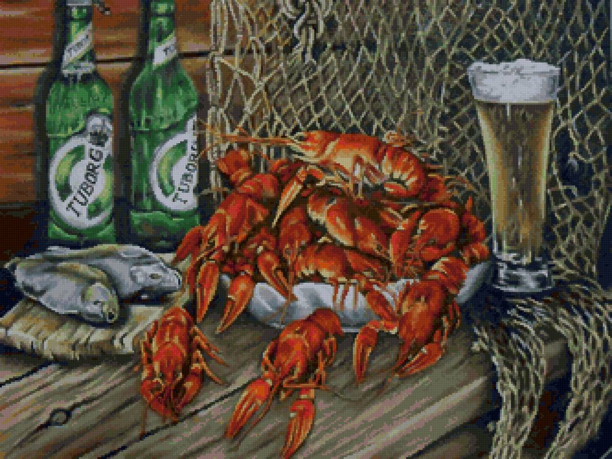 натюрморт с пивом - предпросмотр