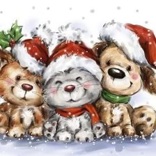 Схема вышивки «новогоднее»