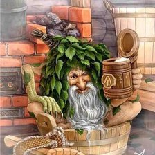 Схема вышивки «домовой»