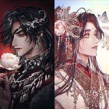 Схема вышивки «небожители»