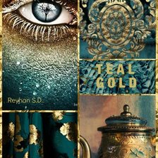 Схема вышивки «Бирюзовый микс»