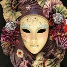 Схема вышивки «Маска»