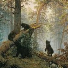 Схема вышивки «Известные картины»