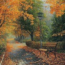 Схема вышивки «Осень»