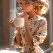 Схема вышивки «Наслаждение»