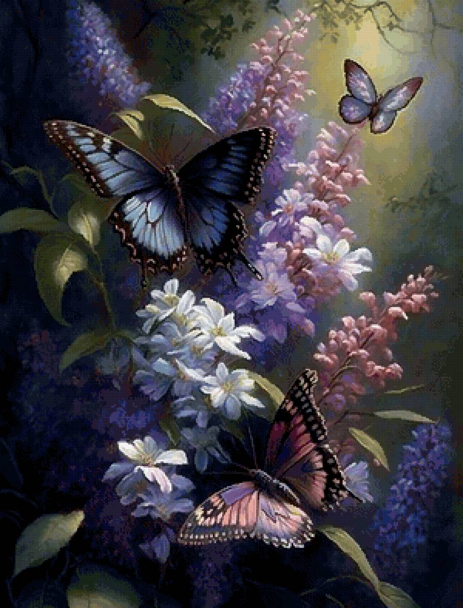 Бабочки - предпросмотр