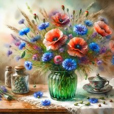 Схема вышивки «Maci»