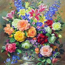 Схема вышивки «Альберт Вильямс»