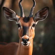 Схема вышивки «Антилопа»