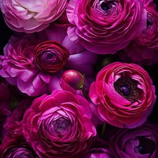 Схема вышивки «Пиончики»