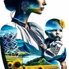 Схема вышивки «Ukraine»