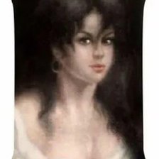 Схема вышивки «Портрет цыганки приносящий счастье (в цветном варианте).»