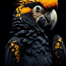 Схема вышивки «Parrot»