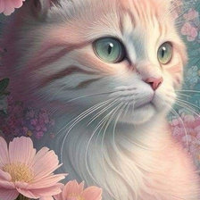 Схема вышивки «Cat»