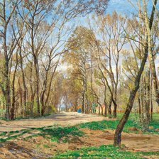 Схема вышивки «Весна в Вене»