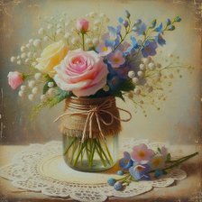 Схема вышивки «Flori»