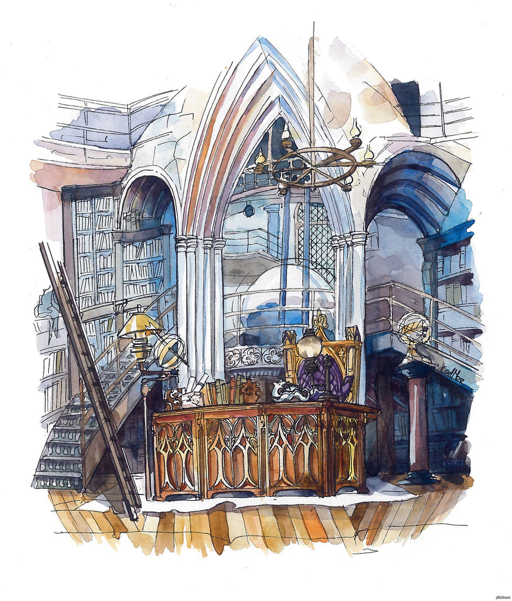 Кабинет Дамблдора - оригинал