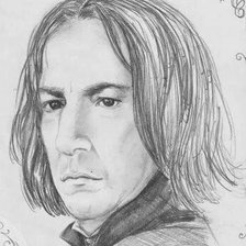 Схема вышивки «Северус Снейп 2»