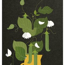 Схема вышивки «Горошек цветы»