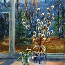 Схема вышивки «Весна»