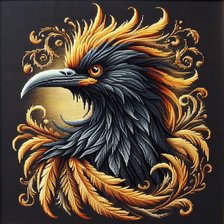 Схема вышивки «Phoenix»