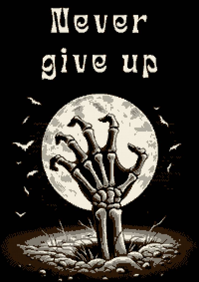 Never give up - предпросмотр