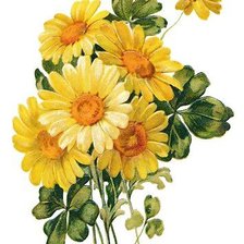 Схема вышивки «цветы»