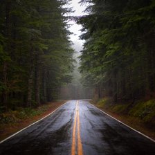 Схема вышивки «дорога»