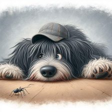 Схема вышивки «Юный натуралист»