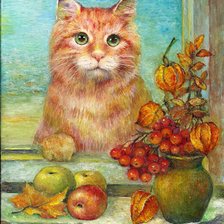 Натюрморт с котиками