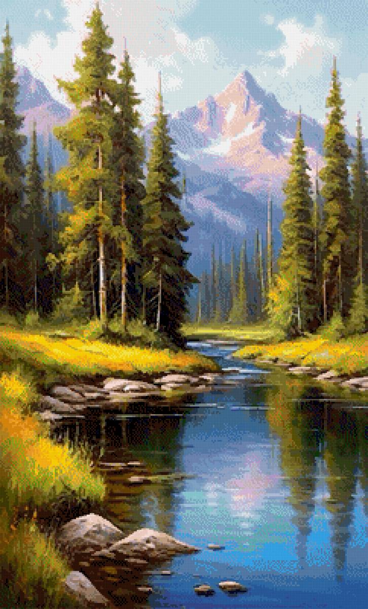 Горы. Конец лета - горы - предпросмотр