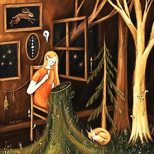 Схема вышивки «Лисья песнь»