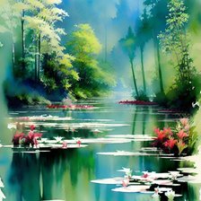 Схема вышивки «Природа»