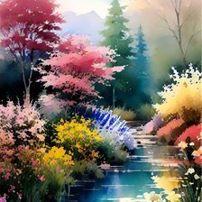 Схема вышивки «Природа»