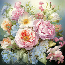 Схема вышивки «Красота»