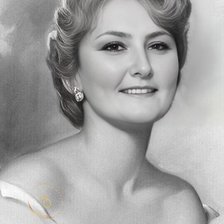 Схема вышивки «красавица)»