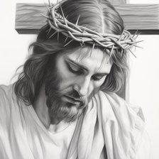 Схема вышивки «Giêsu»